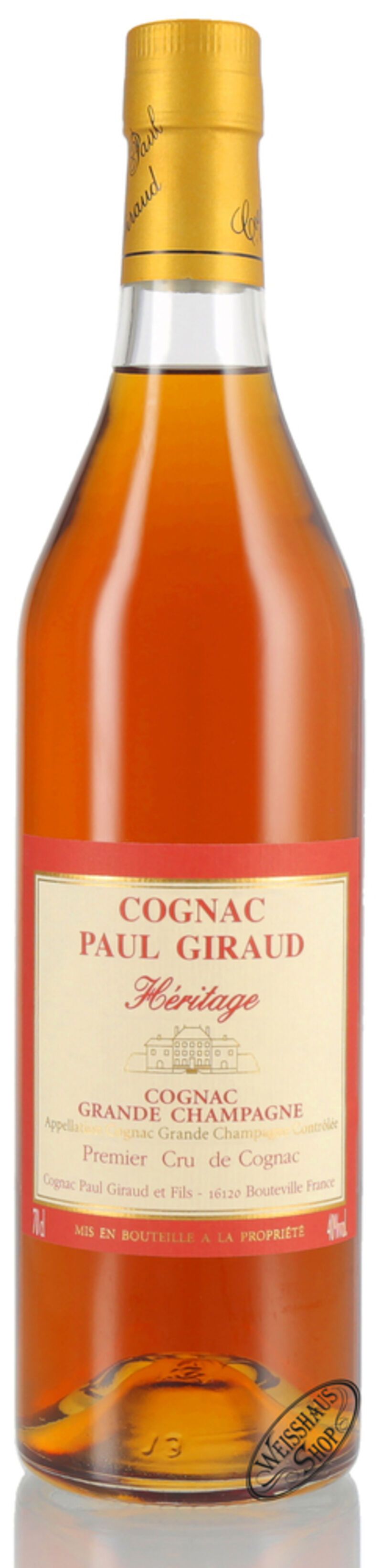 Paul Giraud Cognac Heritage 40% vol. 0,70l