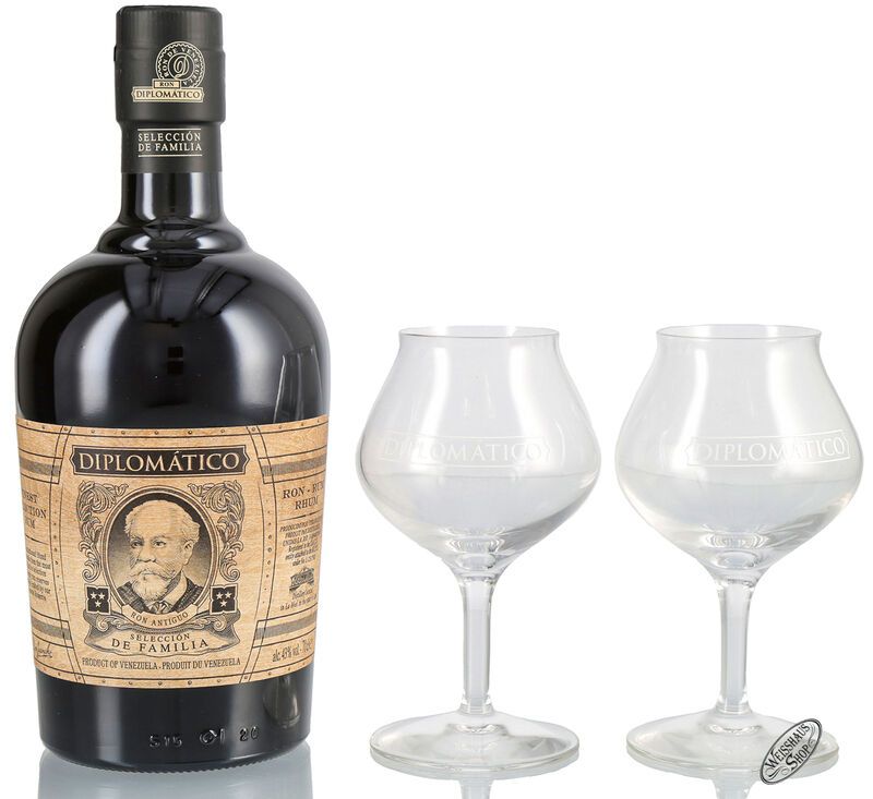 Diplomatico Seleccion de Familia Rum Geschenk-Set 43% vol. 0,70l