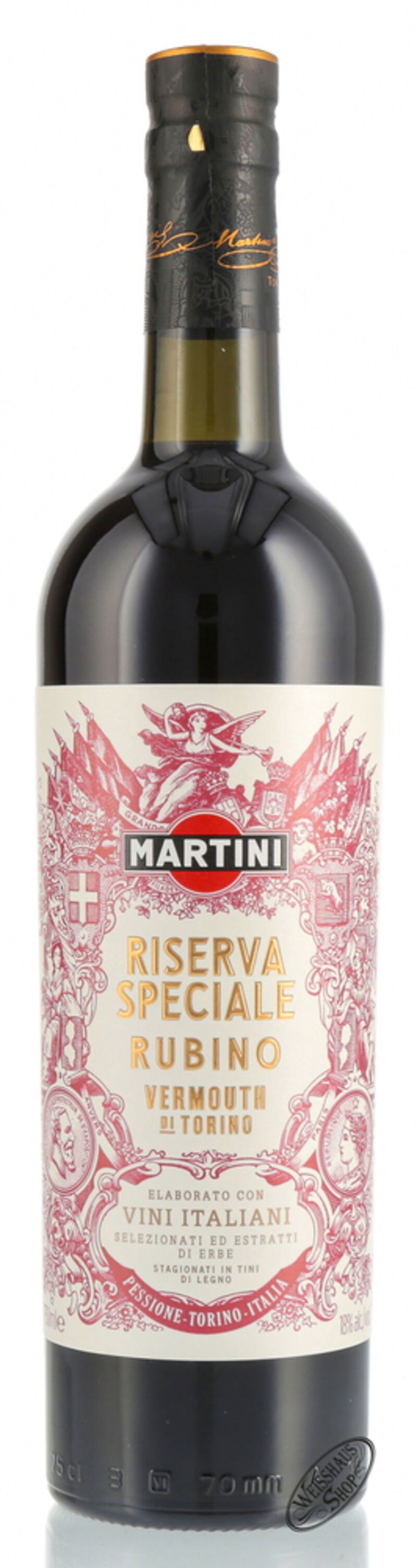 Martini Riserva Speciale Rubino Vermouth 18% vol. 0,75l Martini Riserva Speciale Rubino Vermouth 18% vol. 0,75l