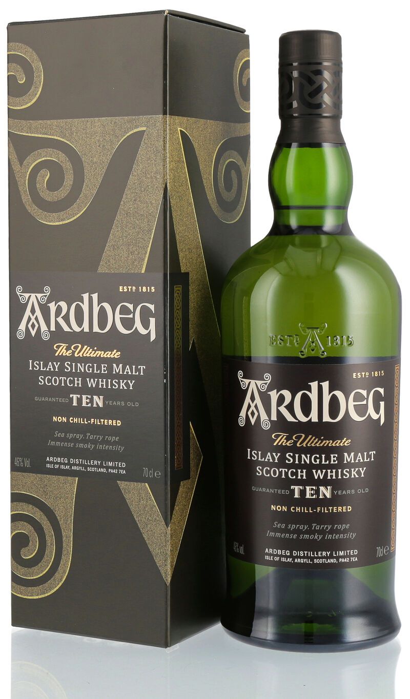 Ardbeg Ten 10 YO Islay Single Malt Whisky 46% vol. 0,70l