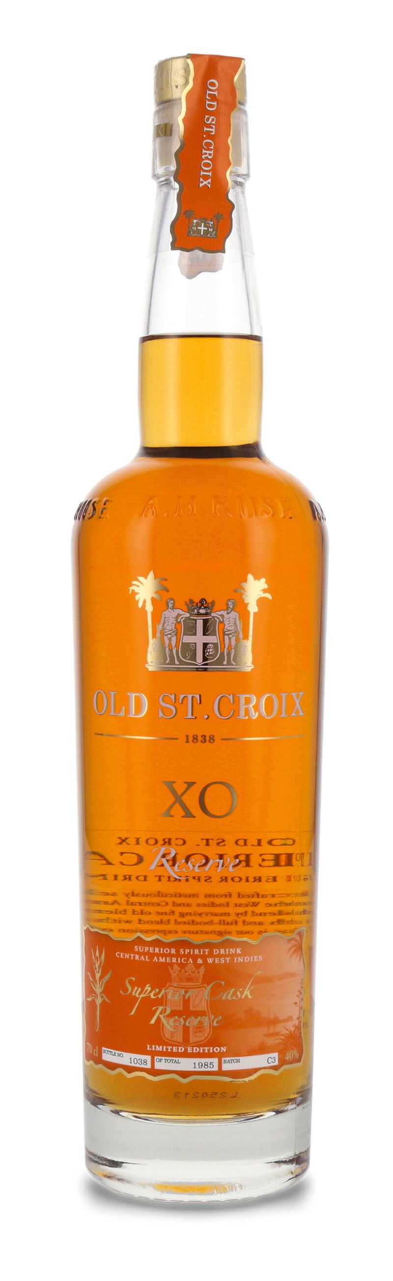 Old St. Corix XO Reserve 40% vol. 0,70l