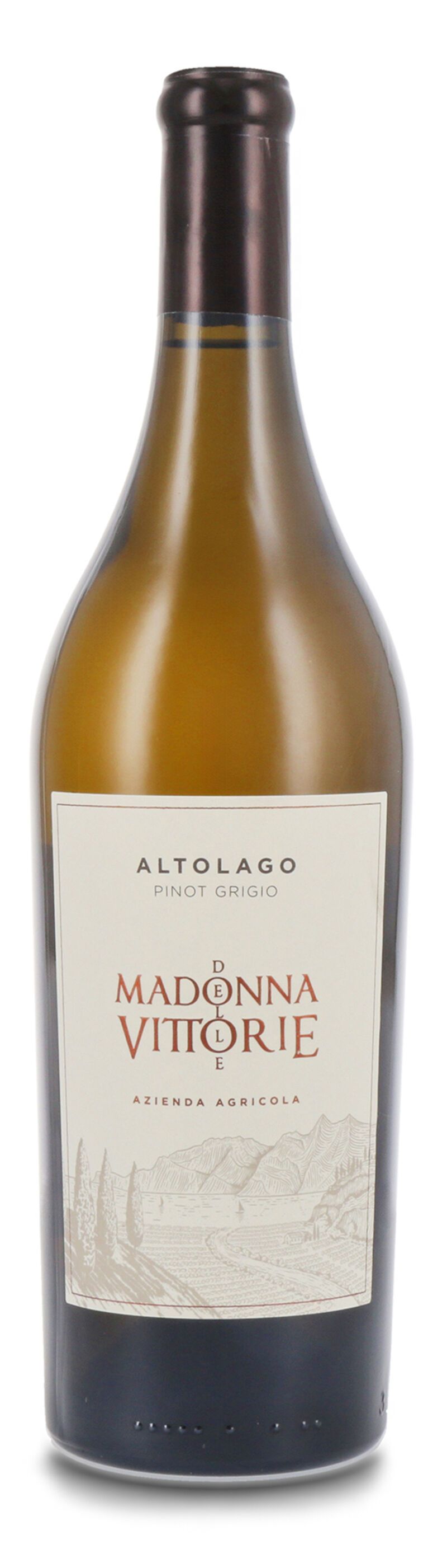 Madonna delle Vittorie Altolago Pinot Grigio 2024 12,5% vol. 0,75l Madonna delle Vittorie Altolago Pinot Grigio 2024 12,5% vol. 0,75l