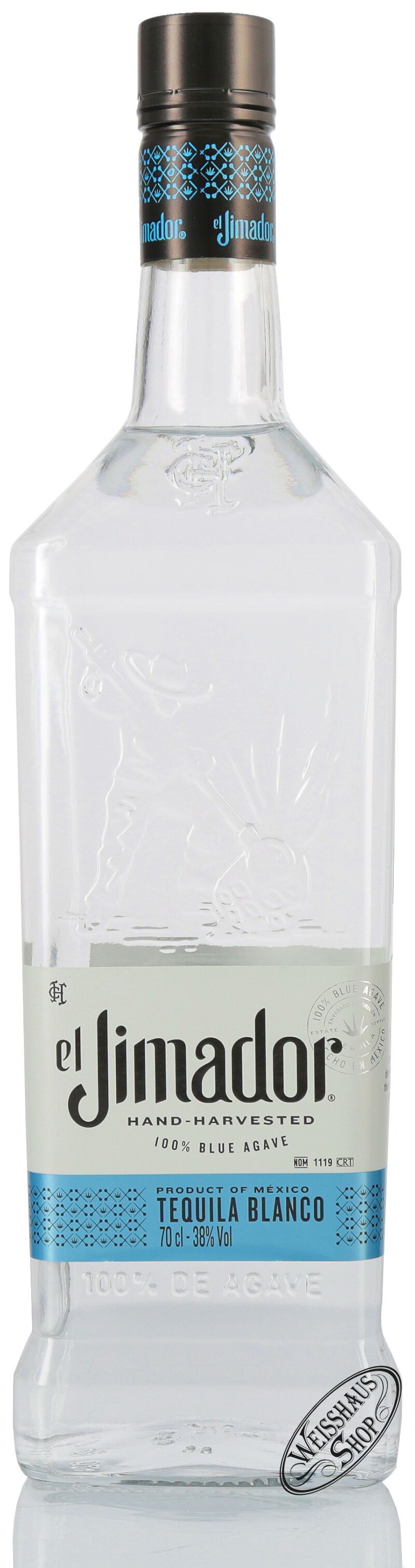 El Jimador Blanco Tequila 38% vol. 0,70l El Jimador Blanco Tequila 38% vol. 0,70l