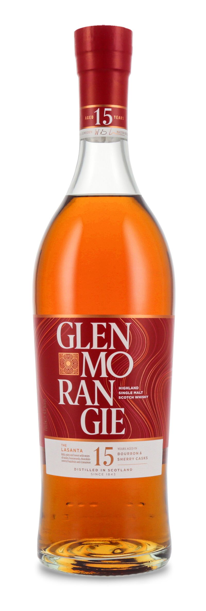 Glenmorangie Lasanta 15 YO Whisky 43% vol. 0,70l