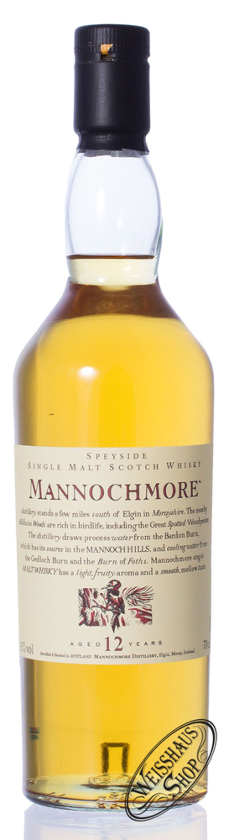 Mannochmore 12 YO Flora & Fauna Whisky 43% vol. 0,70l Mannochmore 12 YO Flora & Fauna Whisky 43% vol. 0,70l