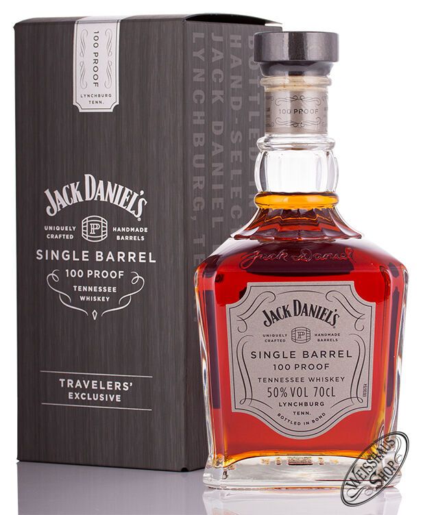 Jack Daniel's Single Barrel 100 Proof Whiskey 50% vol. 0,70l Jack Daniel's Single Barrel 100 Proof Whiskey 50% vol. 0,70l
