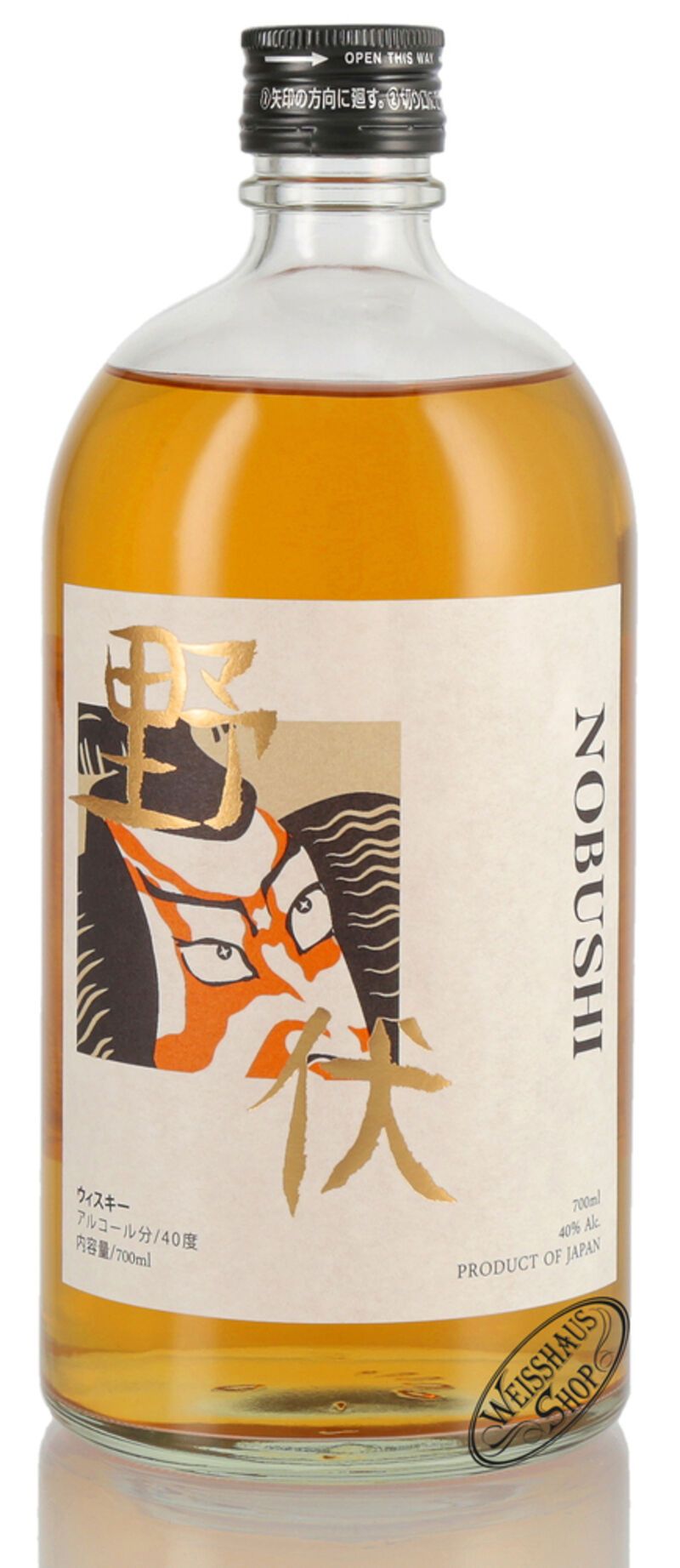 Nobushi Japanese Whisky 40% vol. 0,70l