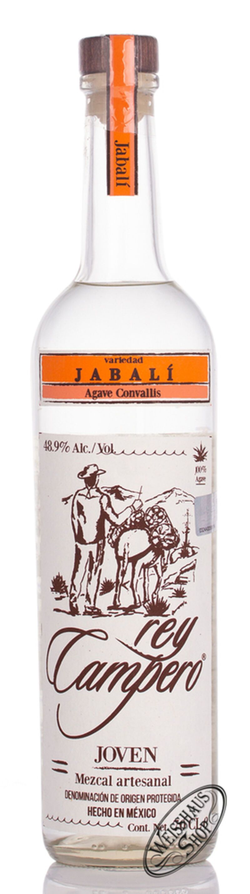 Rey Campero Mezcal Jabali 49% vol. 0,70l Rey Campero Mezcal Jabali 49% vol. 0,70l