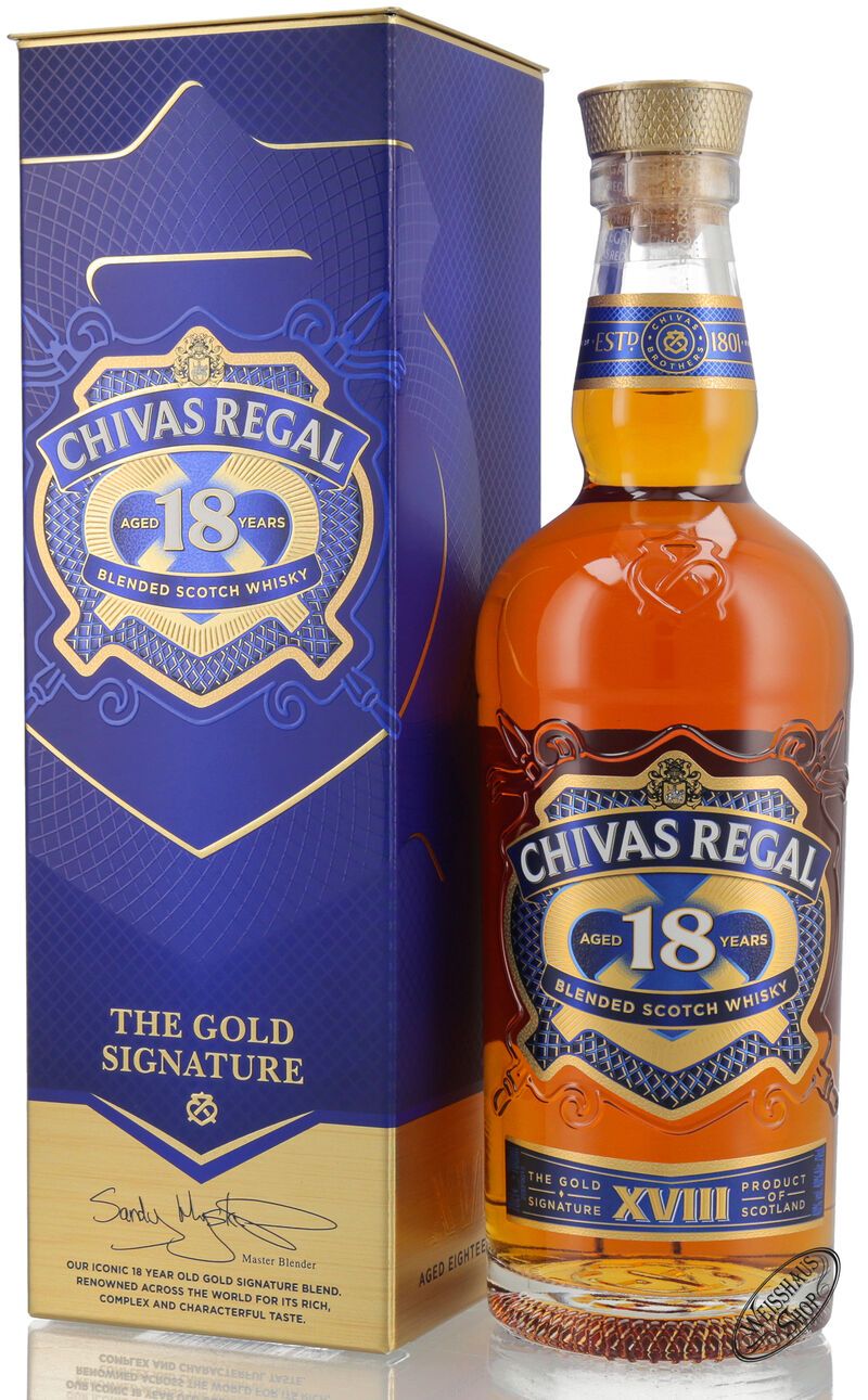 Chivas Regal 18 YO Blended Scotch Whisky 40% vol. 0,70l
