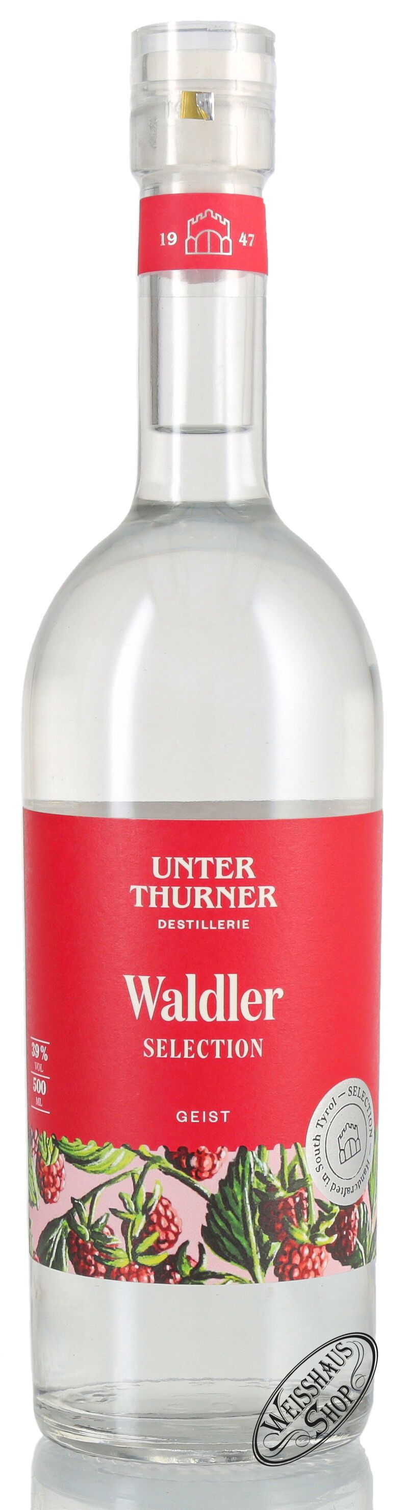 Unterthurner Waldler Selection 39% vol. 0,50l Unterthurner Waldler Selection 39% vol. 0,50l