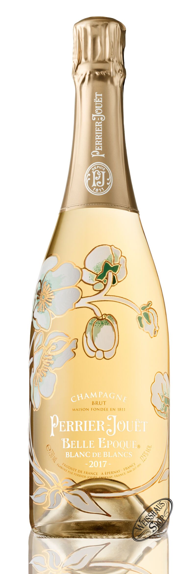 Perrier-Jouet Belle Epoque Blanc de Blancs 2017 Champagner 12,5% vol. 0,75l Perrier-Jouet Belle Epoque Blanc de Blancs 2017 Champagner 12,5% vol. 0,75l