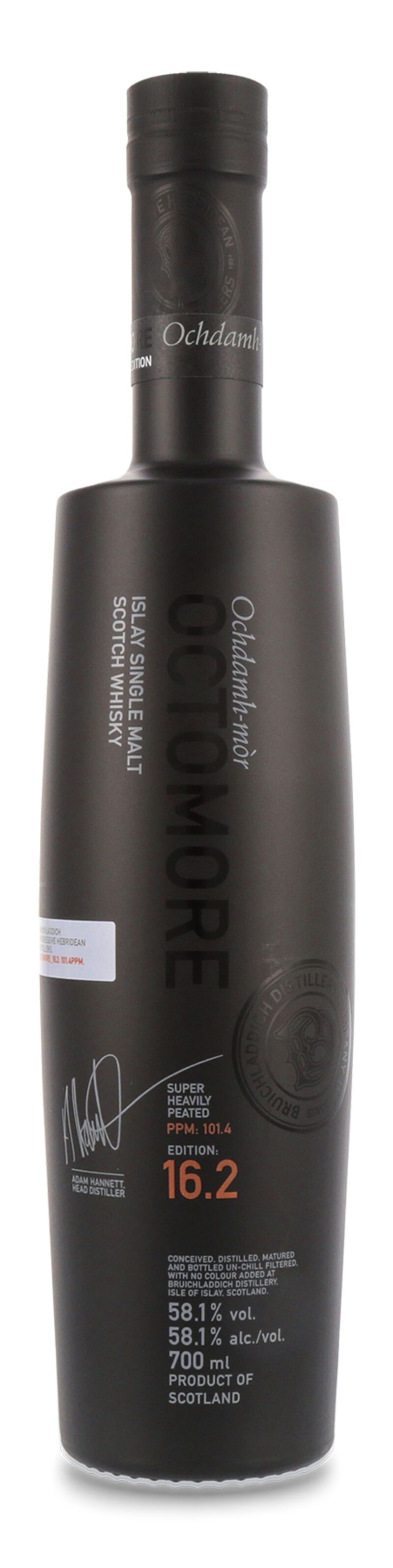 Bruichladdich Octomore 16.2 Islay Whisky 58,1% vol. 0,70l