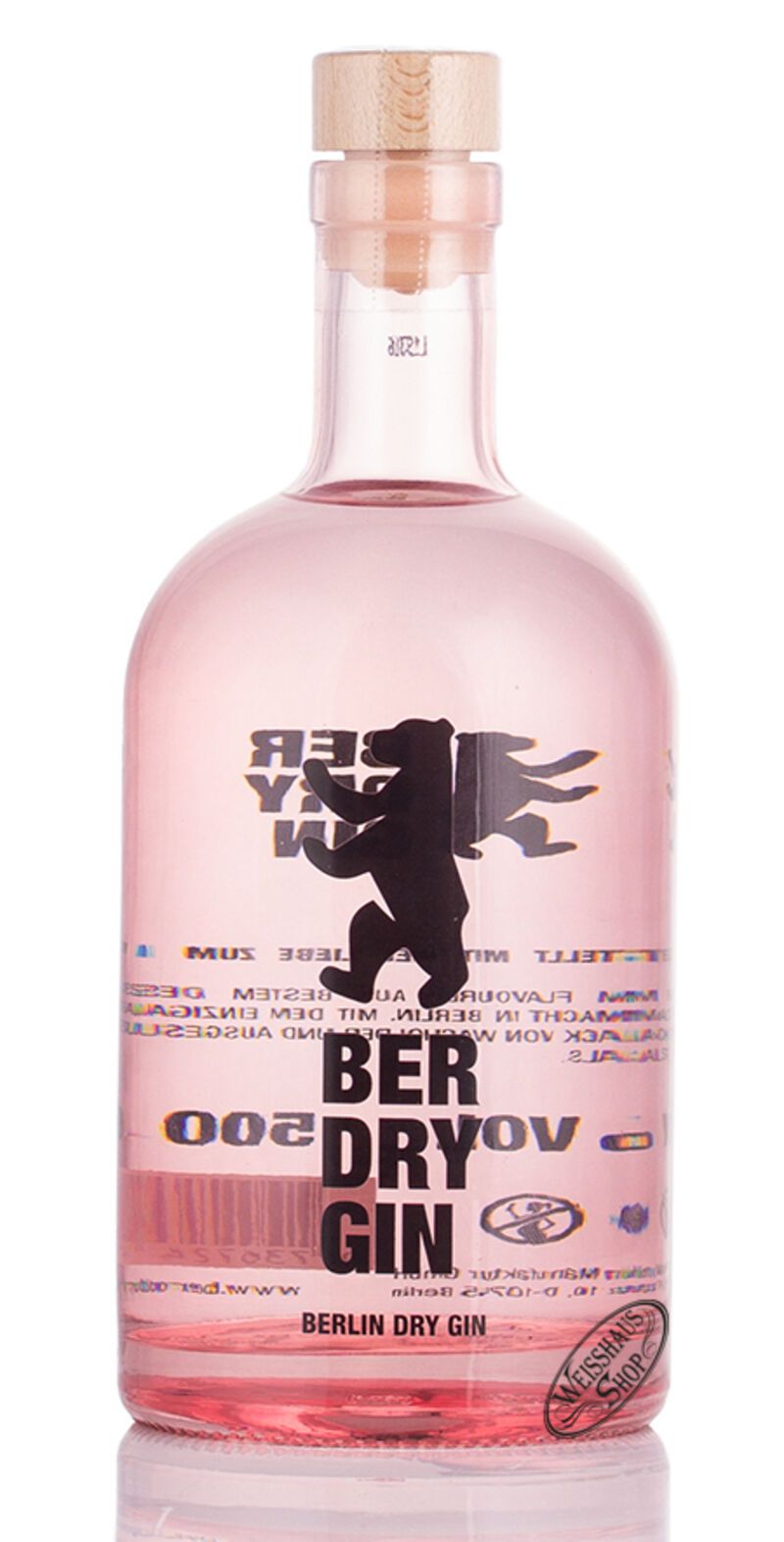 BER Dry Gin 43% vol. 0,50l BER Dry Gin 43% vol. 0,50l
