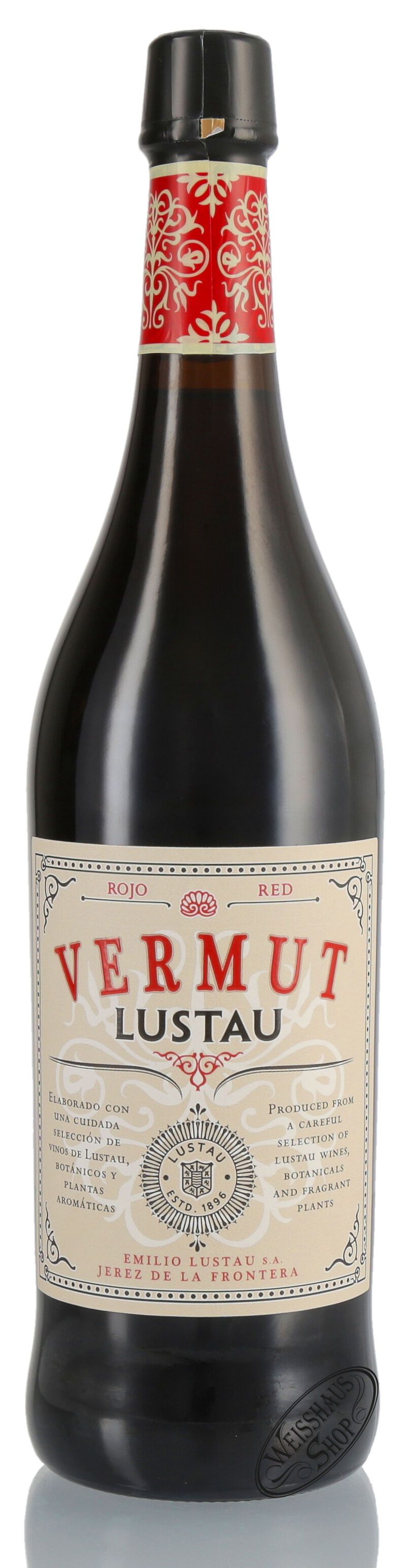 Lustau Vermut Red 15% vol. 0,75l Lustau Vermut Red 15% vol. 0,75l