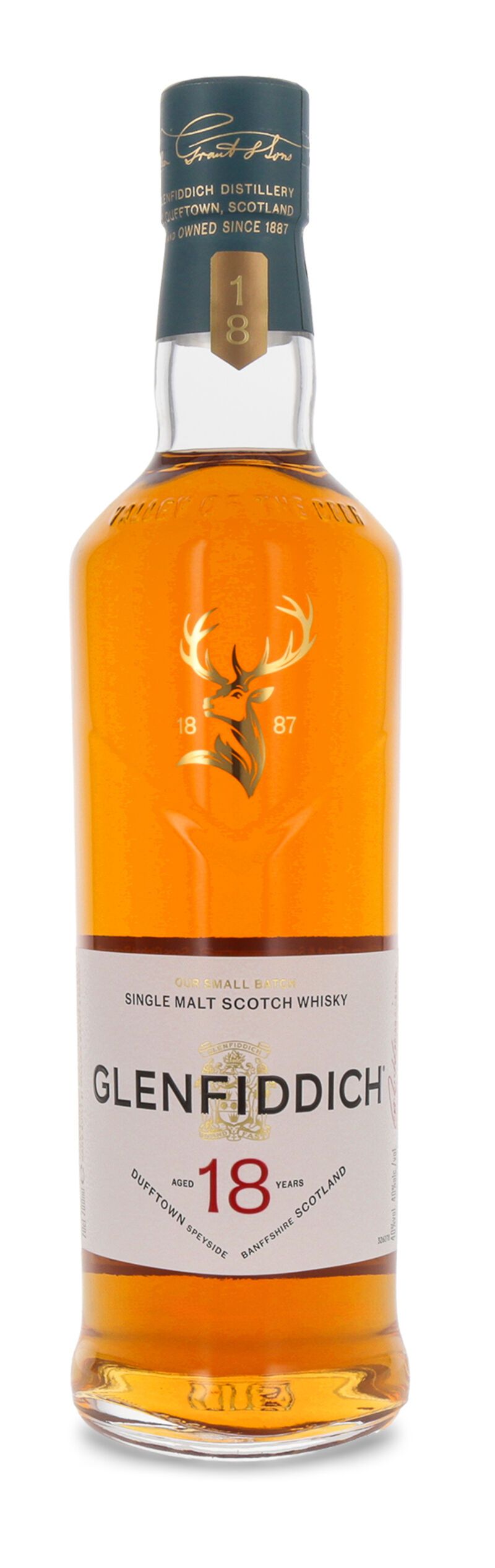 Glenfiddich 18 YO Single Malt Whisky 40% vol. 0,70l