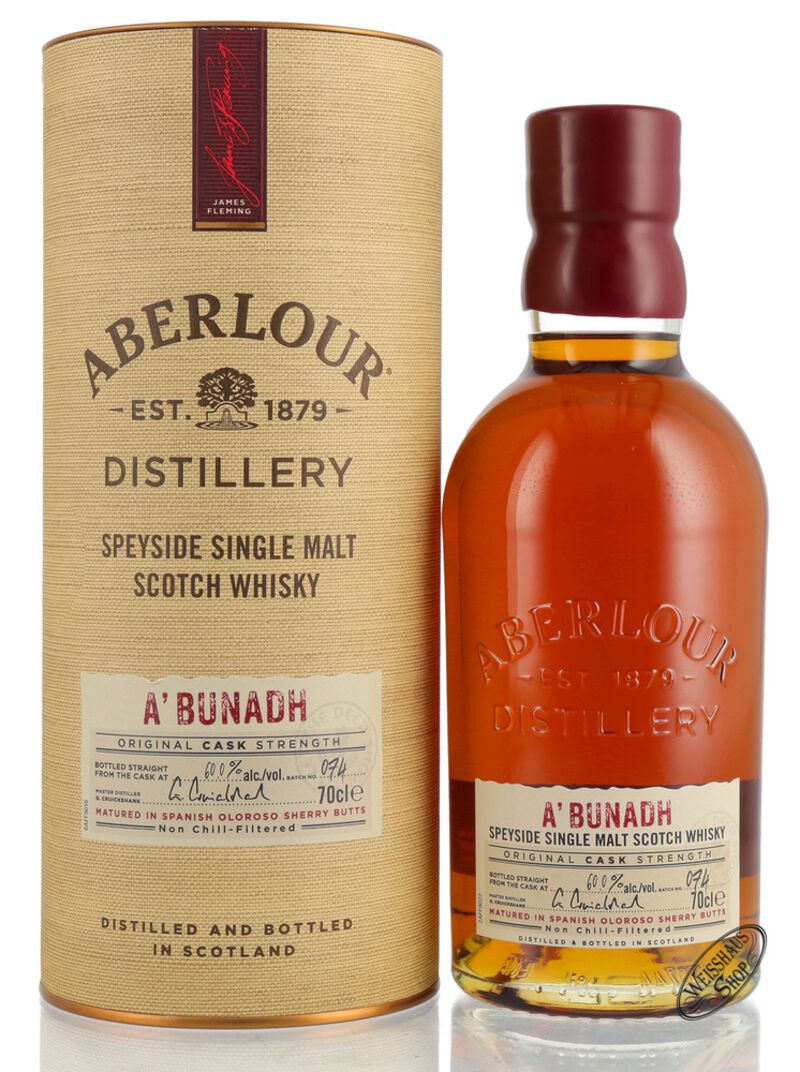 Aberlour A'Bunadh Batch No. 74 Whisky 60% vol. 0,70l Aberlour A'Bunadh Batch No. 74 Whisky 60% vol. 0,70l