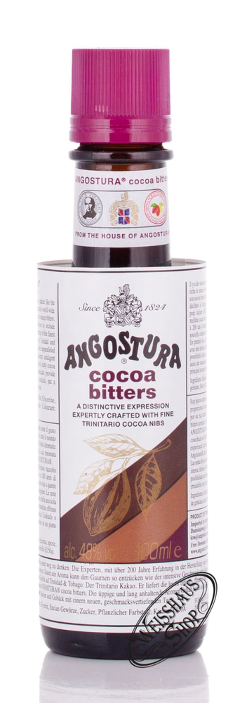 Angostura Cocoa Bitter 48% vol. 0,10l Angostura Cocoa Bitter 48% vol. 0,10l
