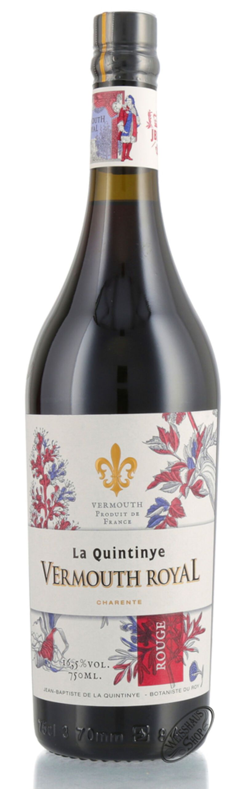 La Quintinye Rouge Vermouth 16,5% vol. 0,75l La Quintinye Rouge Vermouth 16,5% vol. 0,75l