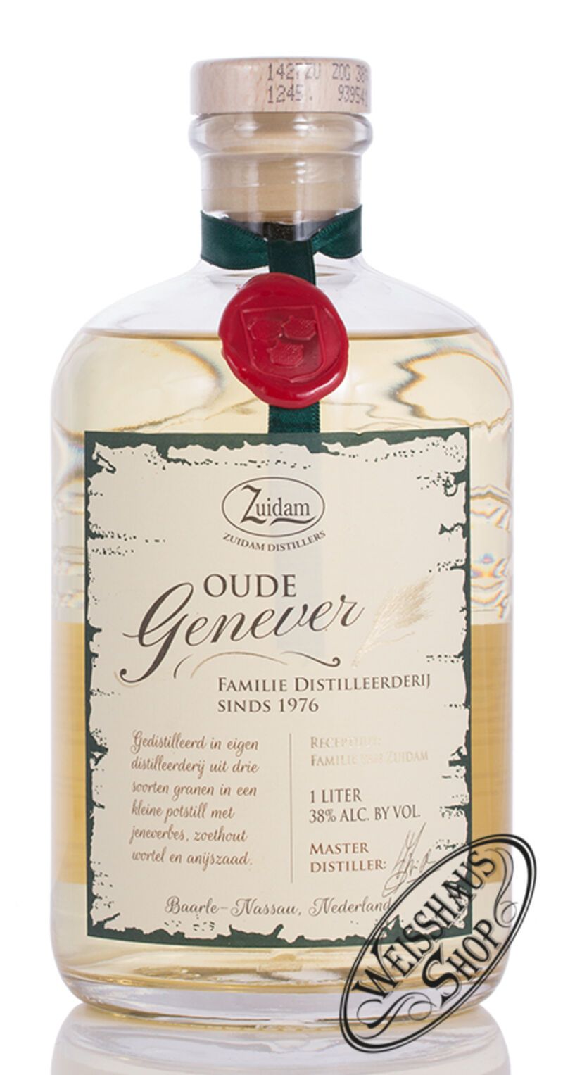 Zuidam Zeer Oude Genever 38% vol. 1,0l Zuidam Zeer Oude Genever 38% vol. 1,0l