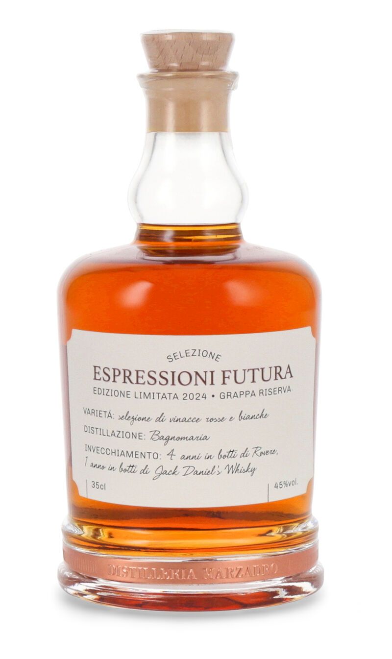 Marzadro Grappa Espressioni Futura 45% vol. 0,35l