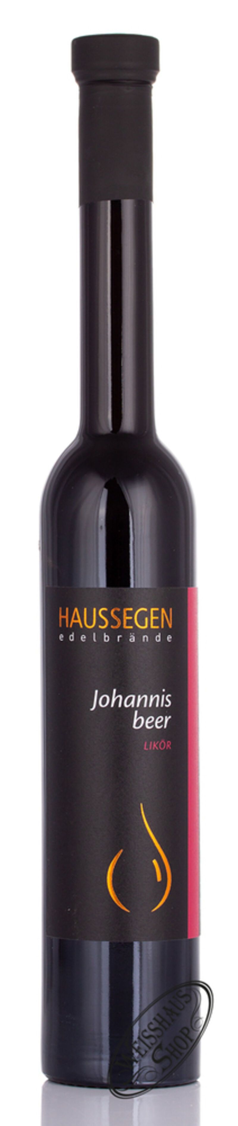 Haussegen Johannisbeer Likör 17% vol. 0,35l Haussegen Johannisbeer Likör 17% vol. 0,35l