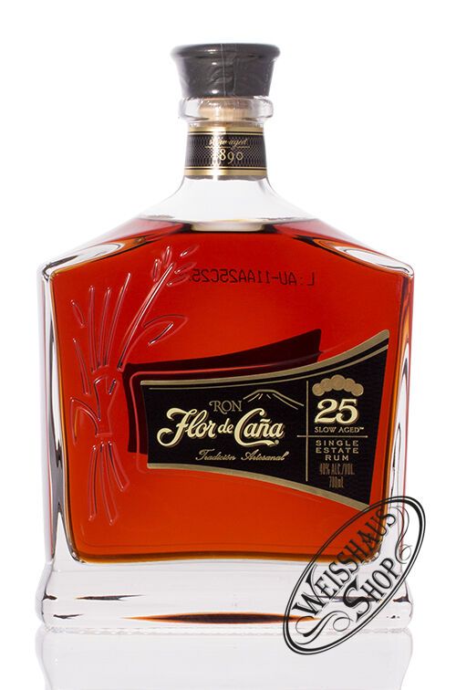 Flor de Cana Centenario 25 YO Rum 40% vol. 0,70l Flor de Cana Centenario 25 YO Rum 40% vol. 0,70l