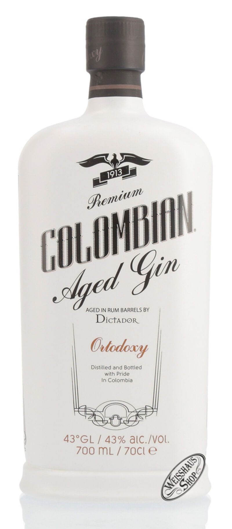 Dictador Colombian Aged Gin White 43% vol. 0,70l Dictador Colombian Aged Gin White 43% vol. 0,70l