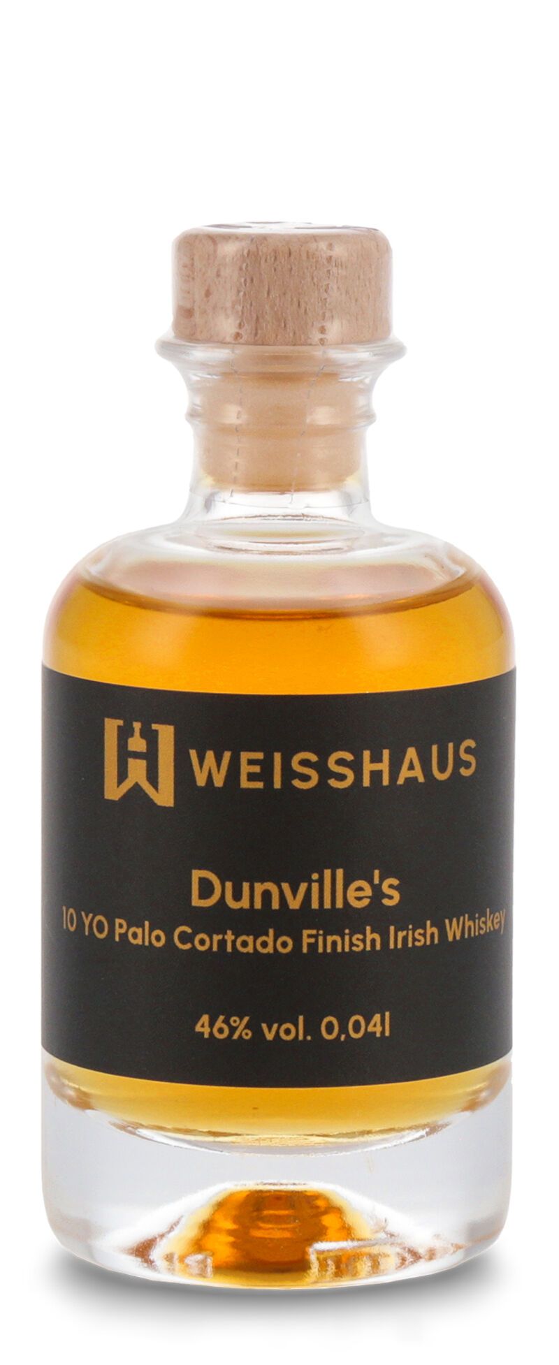 Dunville's 10 YO Palo Cortado Finish Irish Whiskey 46% vol. 0,04l Weisshaus Sample