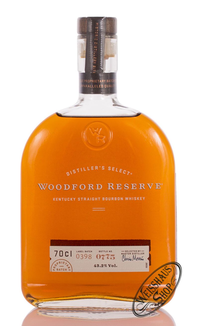 Woodford Reserve Distillers Select Bourbon Whiskey 43,2% vol. 0,70l Woodford Reserve Distillers Select Bourbon Whiskey 43,2% vol. 0,70l