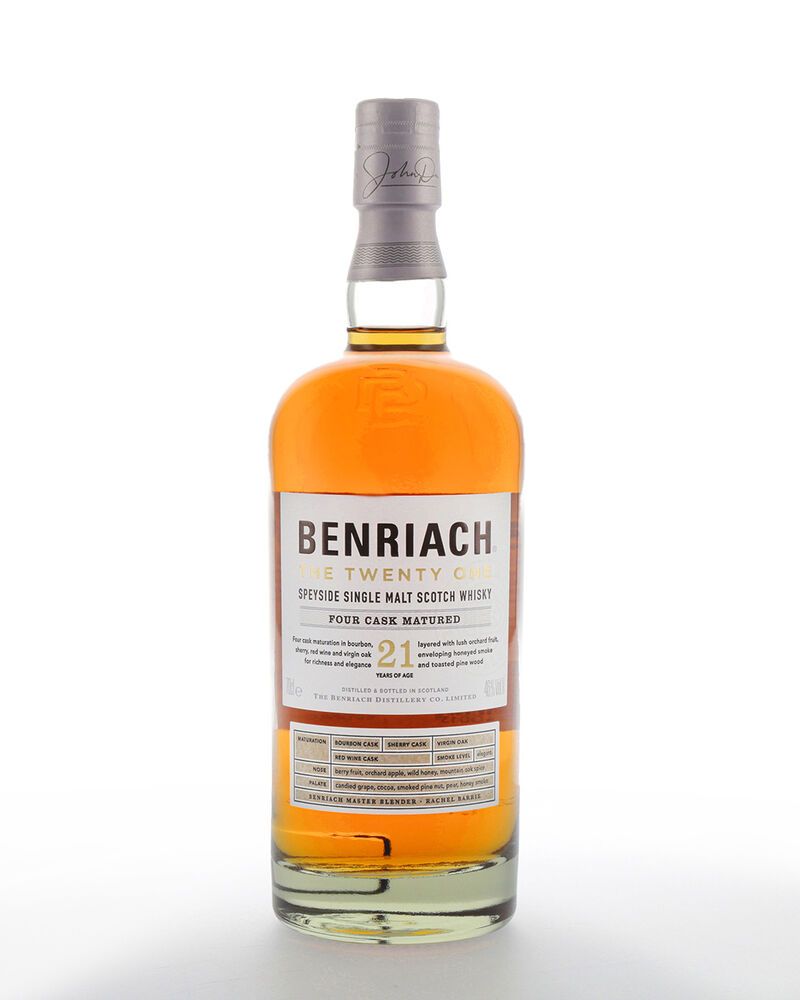 BenRiach The Twenty One 21 YO Whisky 46% vol. 0,70l BenRiach The Twenty One 21 YO Whisky 46% vol. 0,70l