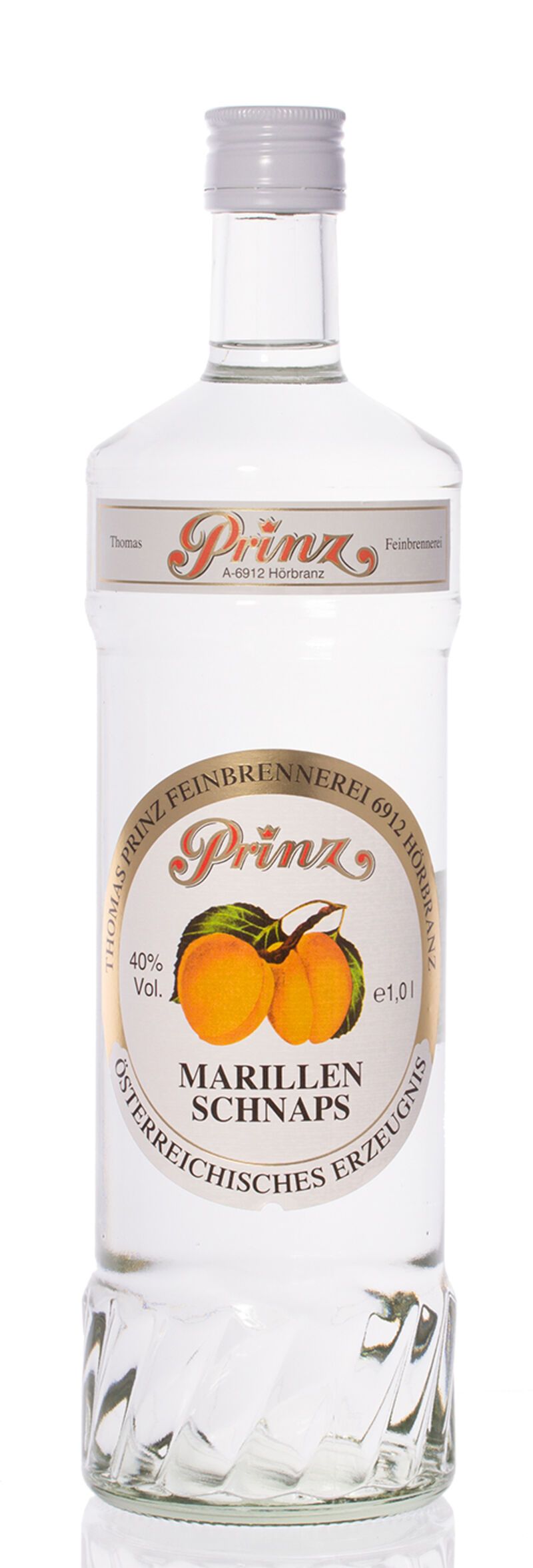 Prinz Marillen Schnaps 40% vol. 1,0l B-Ware
