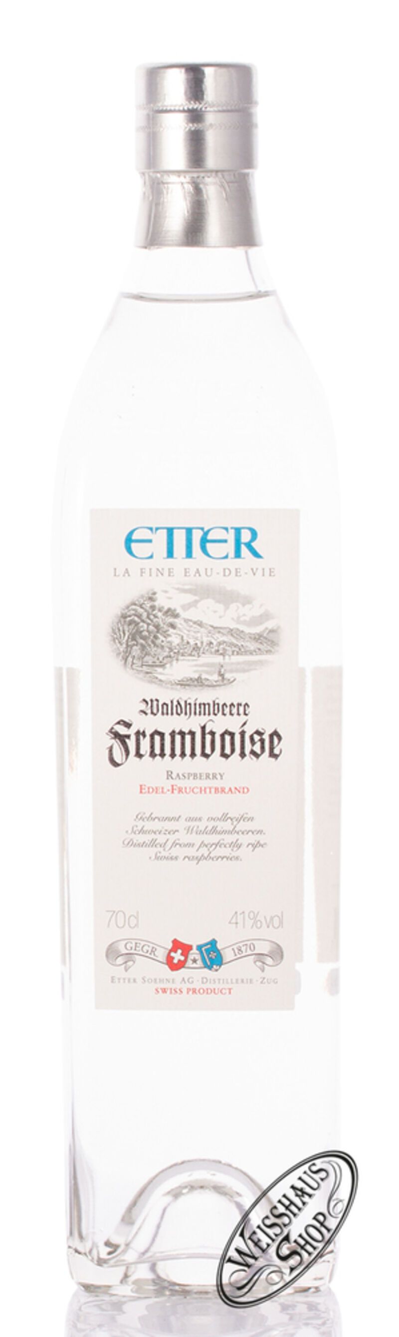 Etter Framboise Waldhimbeer Brand 41% vol. 0,70l Etter Framboise Waldhimbeer Brand 41% vol. 0,70l