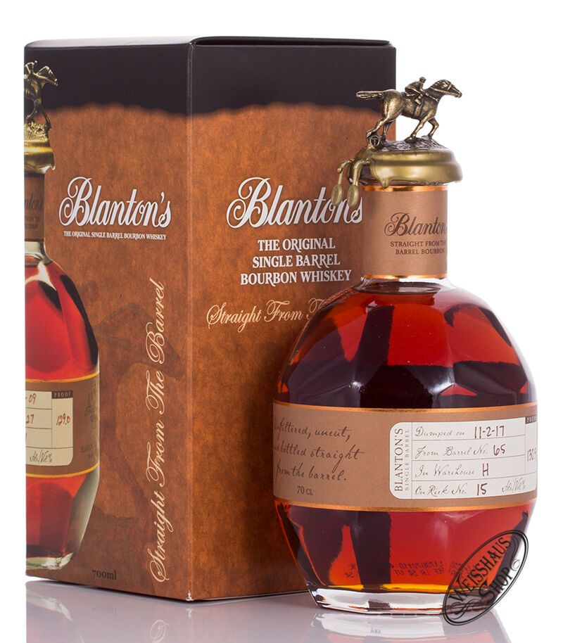 Blanton's Straight from the Barrel Bourbon Whiskey 64,1% vol. 0,70l