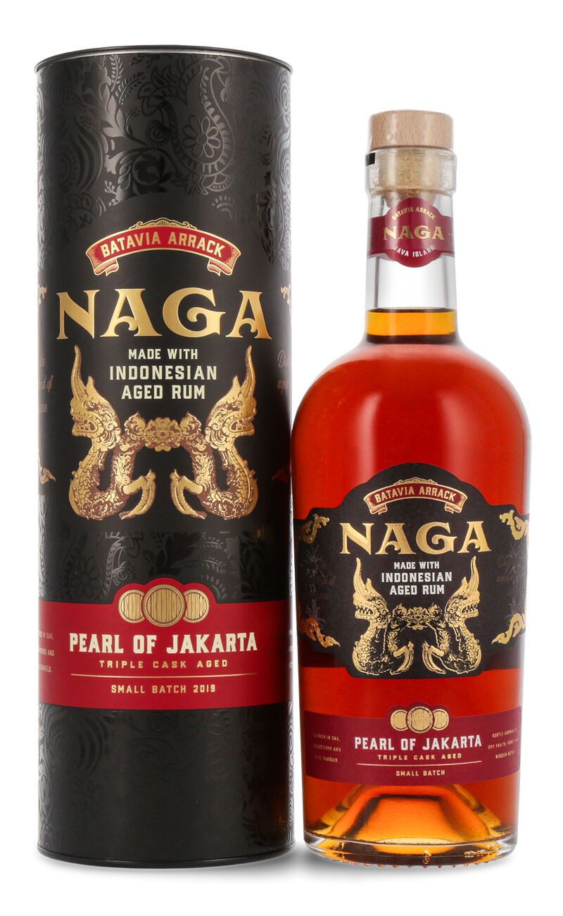 Naga Pearl of Jakarta Triple Cask Indonesian Arrack 42,7% vol. 0,70l