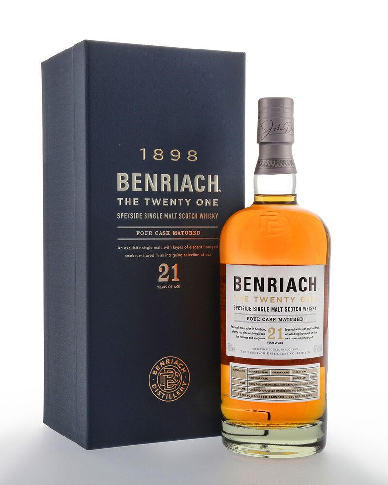 BenRiach The Twenty One 21 YO Whisky 46% vol. 0,70l BenRiach The Twenty One 21 YO Whisky 46% vol. 0,70l