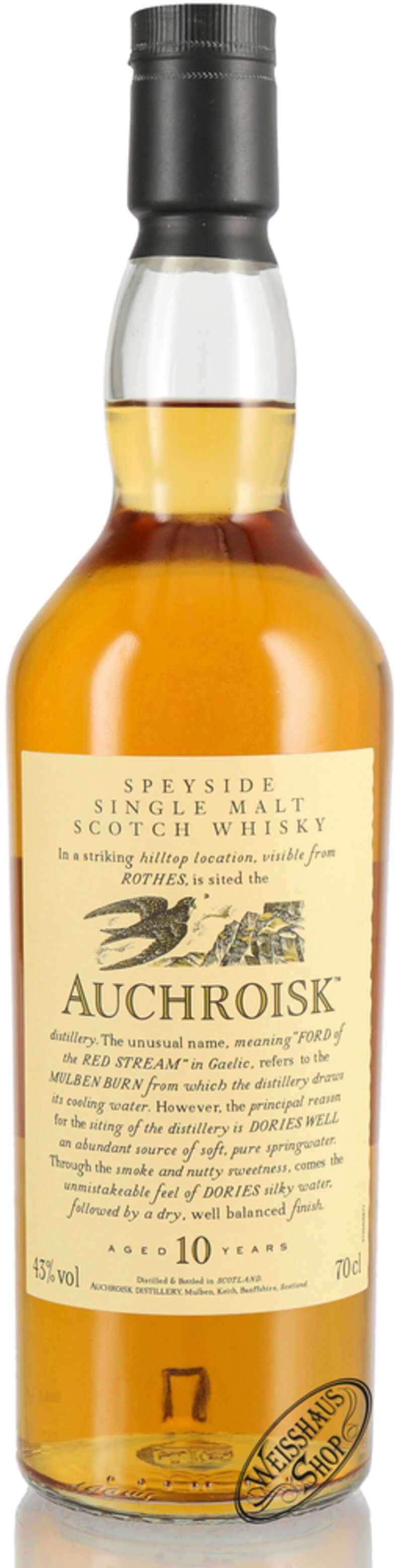 Auchroisk 10 YO Flora & Fauna Whisky 43% vol. 0,70l Auchroisk 10 YO Flora & Fauna Whisky 43% vol. 0,70l