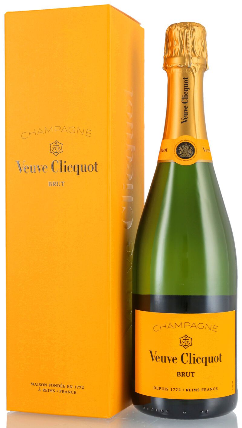 Veuve Clicquot Brut Champagner 12,5% vol. 0,75l Geschenkkarton