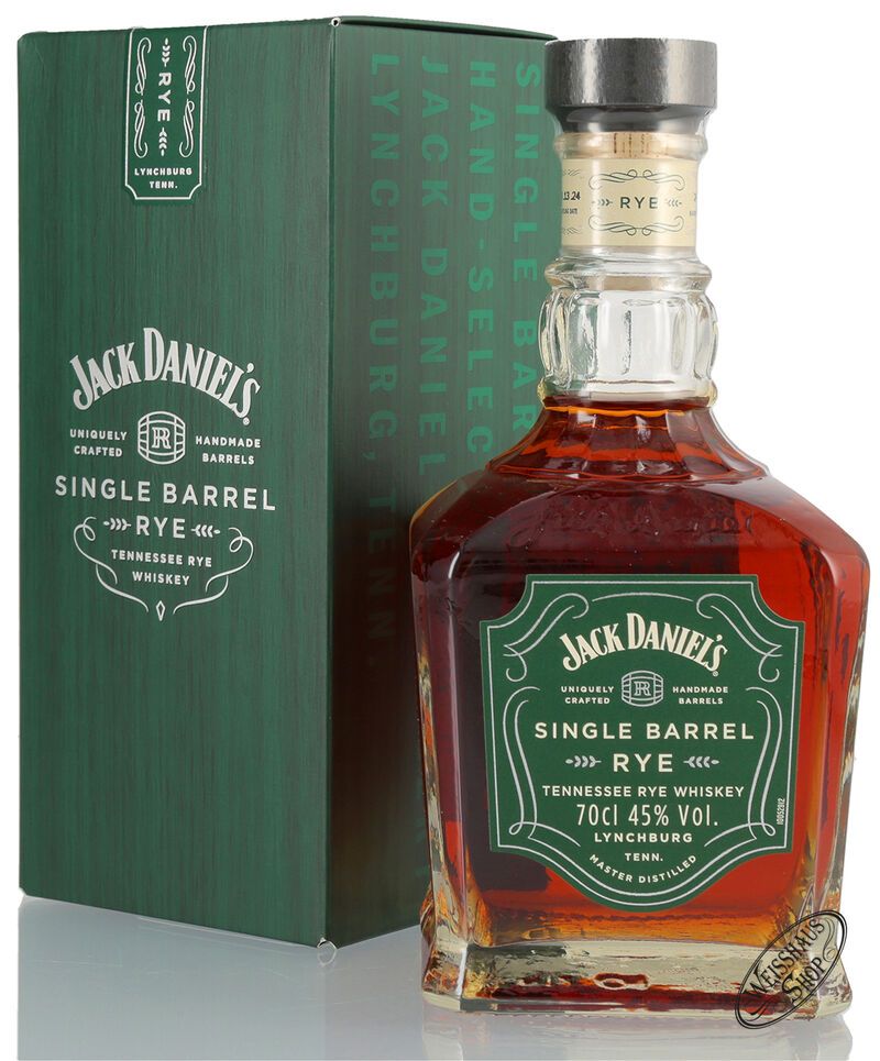 Jack Daniel's Single Barrel Rye Whiskey 45% vol. 0,70l Jack Daniel's Single Barrel Rye Whiskey 45% vol. 0,70l