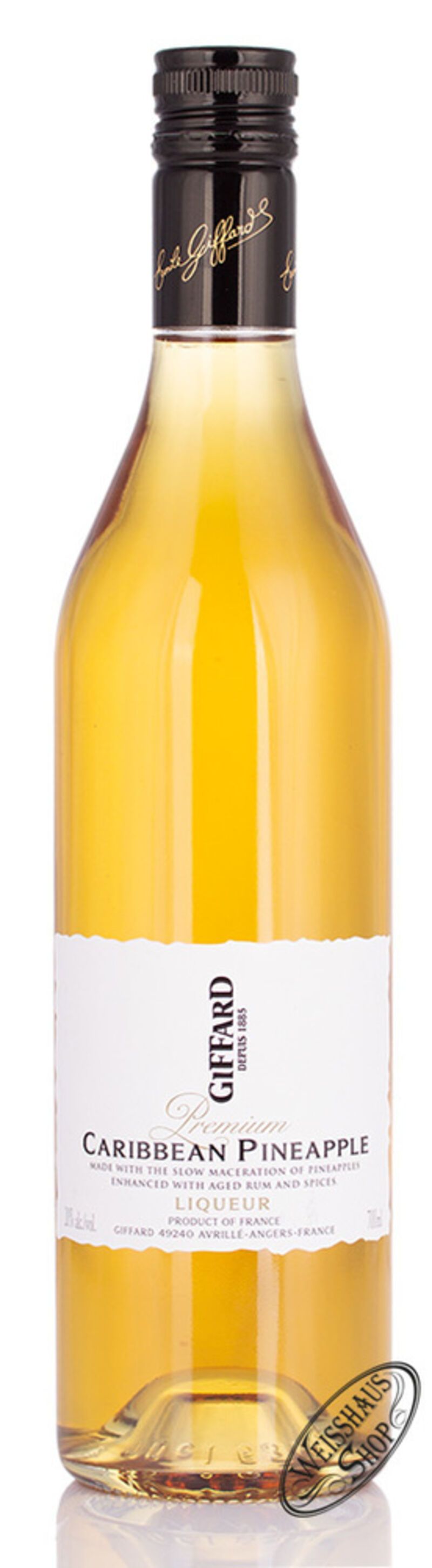 Giffard Caribbean Pineapple Likör 20% vol. 0,70l B-Ware