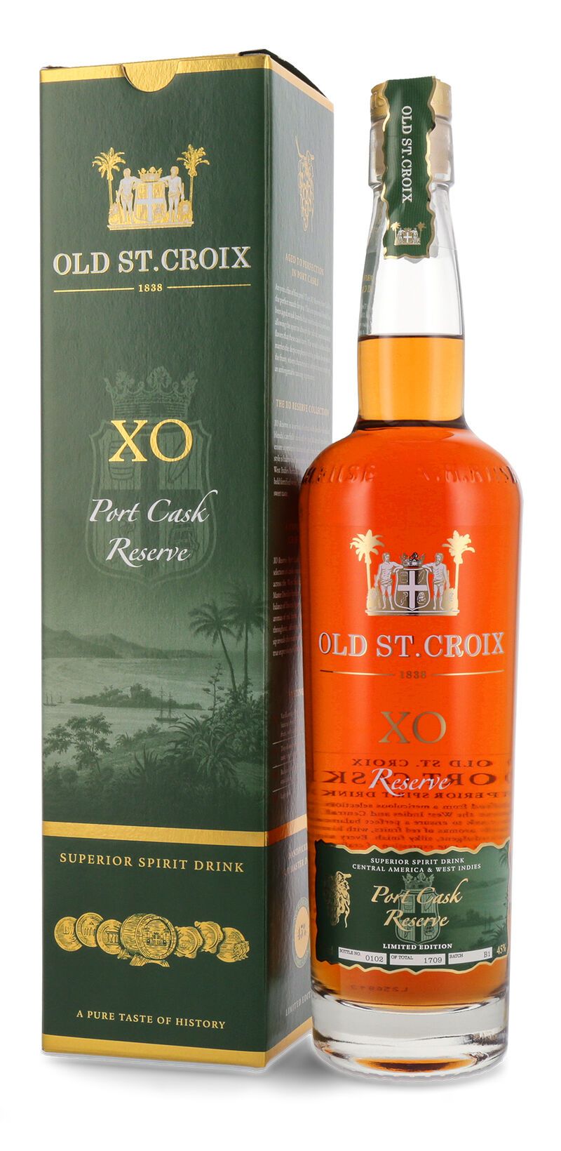 A.H. Riise XO Reserve Port Cask Finish 45% vol. 0,70l