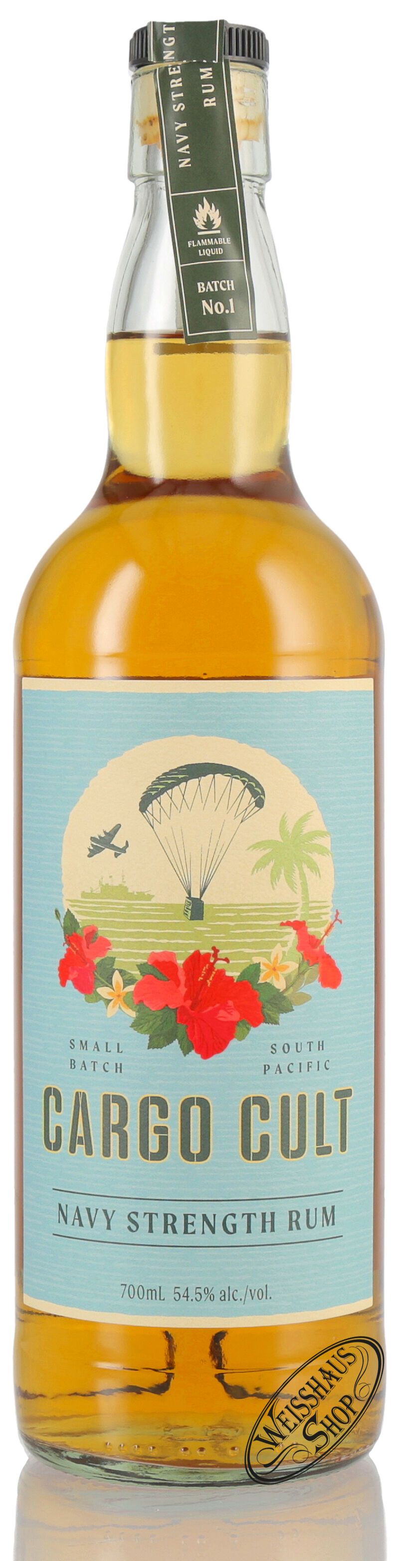 Cargo Cult Navy Strength Rum 54,5% vol 0,70l Cargo Cult Navy Strength Rum 54,5% vol 0,70l
