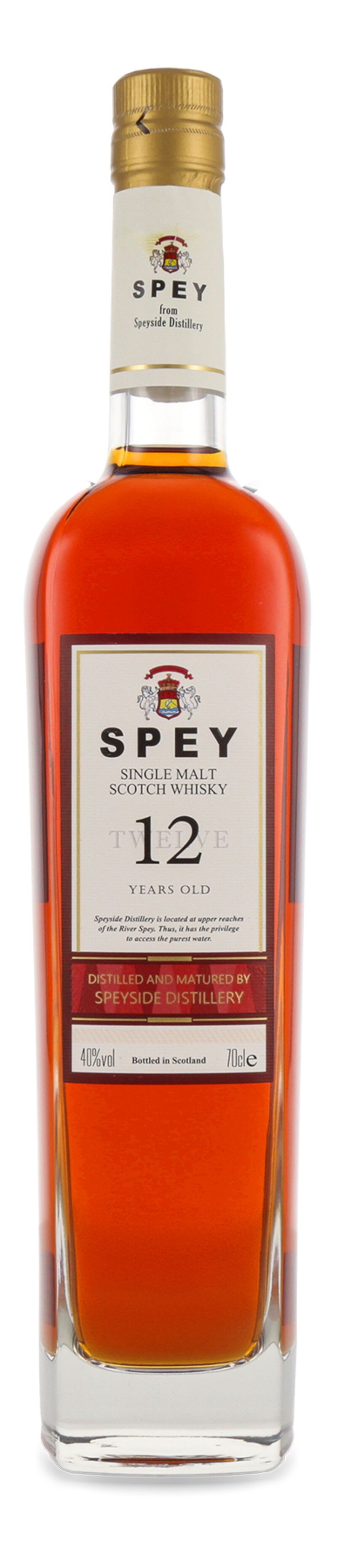 Spey 12 YO Single Malt Scotch Whisky 40% vol. 0,70l Spey 12 YO Single Malt Scotch Whisky 40% vol. 0,70l