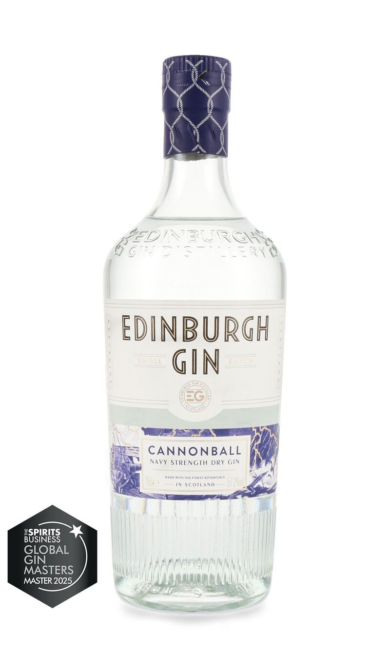 Edinburgh Cannonball Navy Strength Gin 57,2% vol. 0,70l