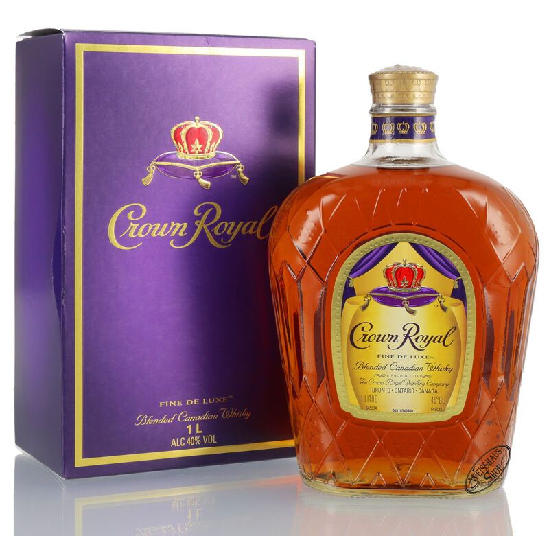 Crown Royal Canadian Whisky 40% vol. 1,0l
