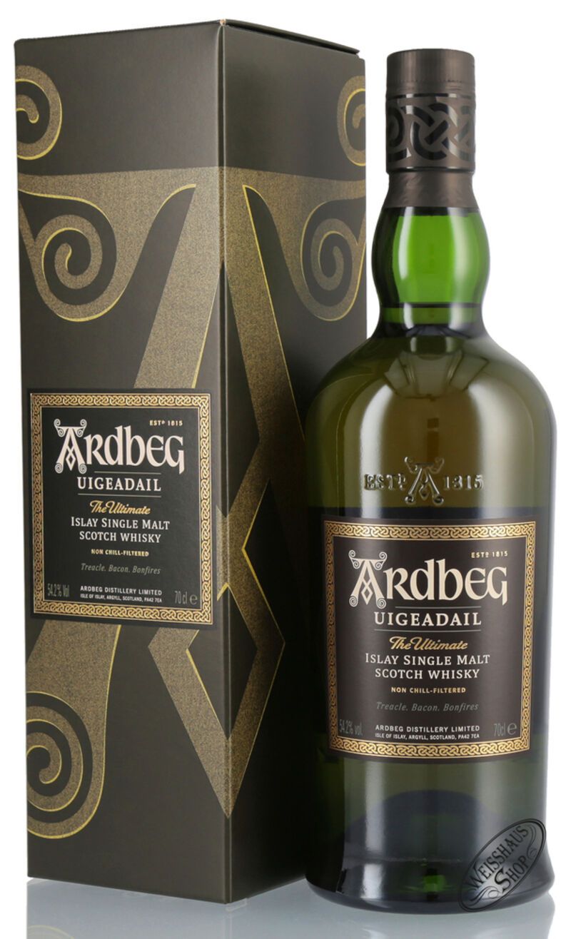 Ardbeg Uigeadail Islay Single Malt Whisky 54,2% vol. 0,70l
