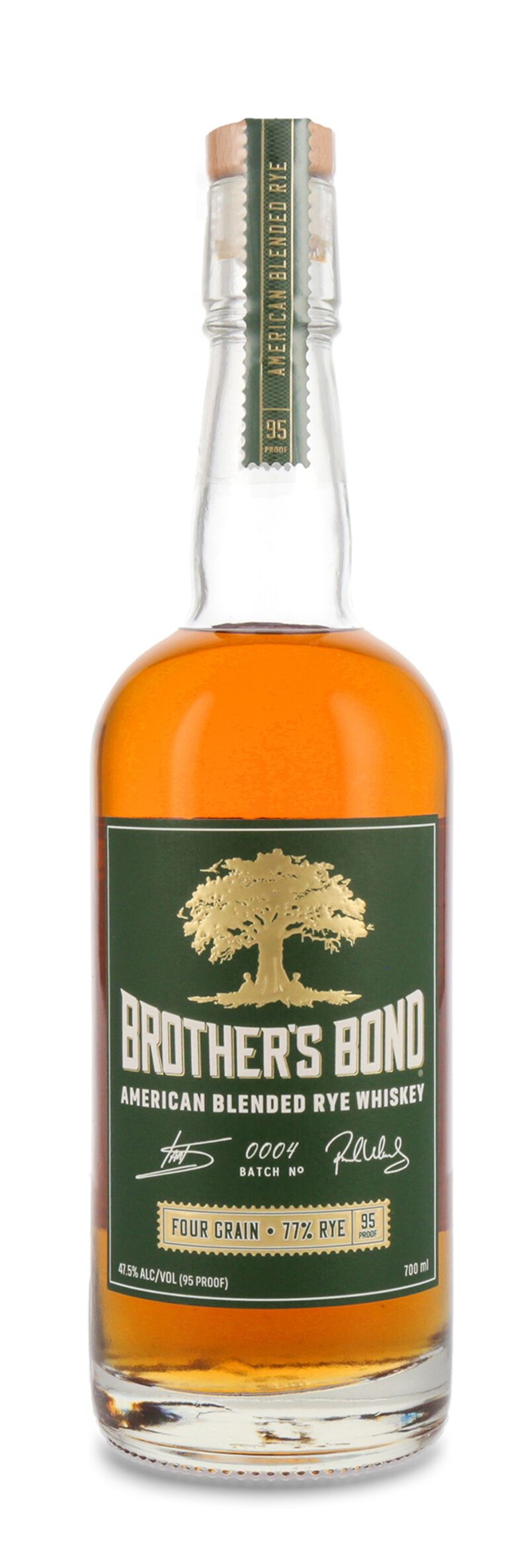 Brother's Bond American Blended Rye 47,5% vol. 0,70l