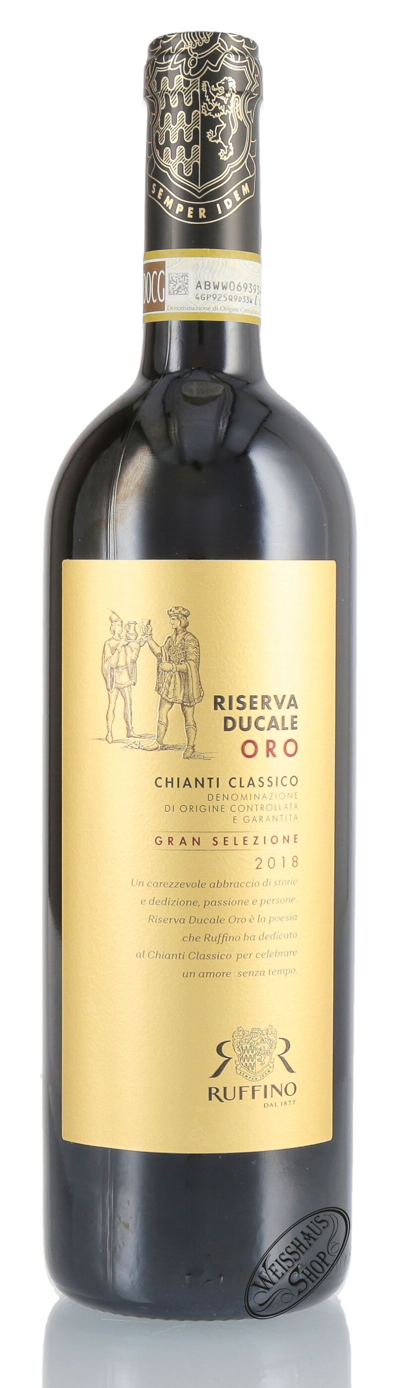 Ruffino Chianti Classico Riserva Ducale Oro 2018 14,5% vol. 0,75l