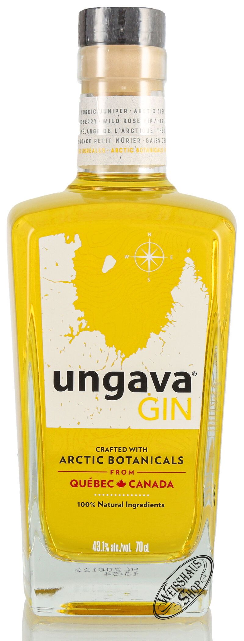 Ungava Canadian Premium Gin 43,1% vol. 0,70l Ungava Canadian Premium Gin 43,1% vol. 0,70l