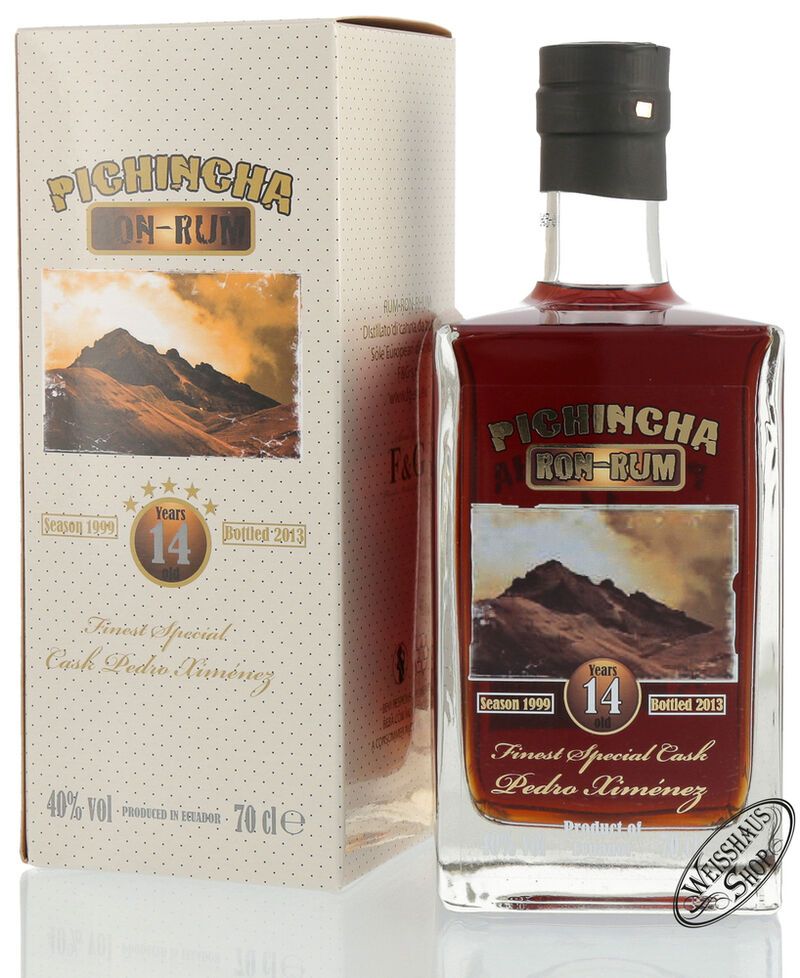 Pichincha 14 YO PX Cask Rum 40% vol. 0,70l