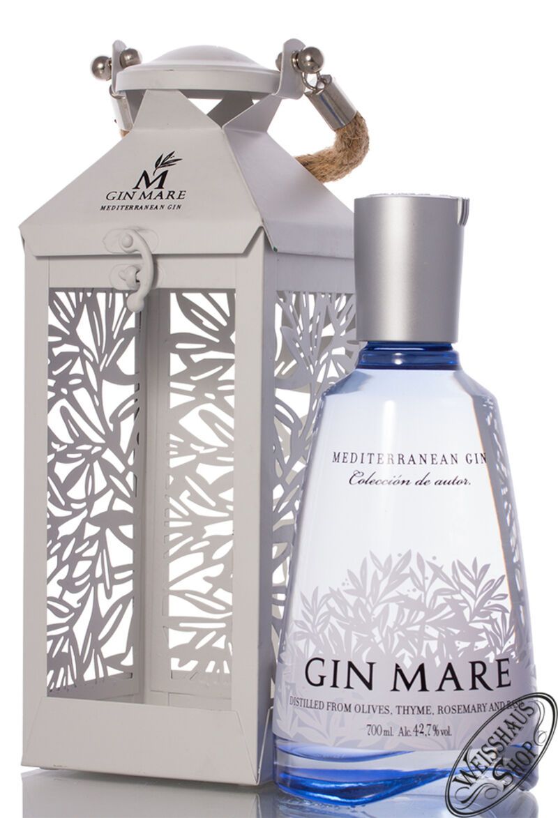 Gin Mare Mediterranean Gin Laternen-Edition Geschenk-Set 42,7% vol. 0,70l Gin Mare Mediterranean Gin Laternen-Edition Geschenk-Set 42,7% vol. 0,70l